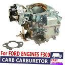 Carburetor 米国船キャブレタータイプカーターYFA 1BBL炭水化物フォード65-85 F150 250 4.9L 300CU US SHIP CAR...