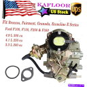Carburetor キャブレタータイプカーターYFA 1バレル電気チョークフォードF150 4.9L 300 CU Carburetor Type Carte...