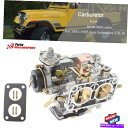 Carburetor 1981年から1985年のユニバーサルキャブレタージープスクランブラー2.5L L4 38x38 2バレル Universal Carburetor For 1981-1985 Jeep Scrambler 2.5L l4 38x38 2 Barrel