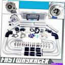 Turbo Charger ユニバーサルT3/T4 T04Eハイブリッドターボキットターボ充電器スターターキットT3 .57ARターボ Universal T3/T4 T04E Hybrid Turbo Kit Turbo Charger Starter Kit T3 .57AR Turbo(2)