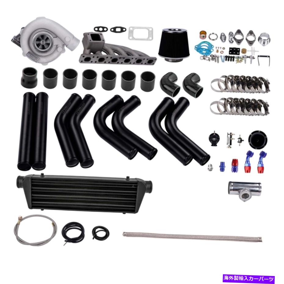 Turbo Charger T3 T4 Turbo+InterCooler+Manifold+Bov+Wastegate 12PCS Kit for BMW E46 325i 01-07 T3 T4 Turbo+Intercooler+Manifold+BOV+Wastegate 12PCS Kit for BMW E46 325i 01-07