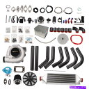 Turbo Charger LS1 LS2 LS6エンジン4.5-6Lピックアップ用のターボチャージャーキットw/インタークーラーエアフィルター Turbocharger Kit for LS1 LS2 LS6 Engine 4.5-6L Pickup W/ Intercooler Air Filter(2)