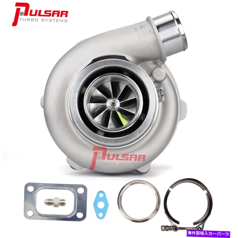 Turbo Charger Pulsar PSR3076 Genii Ball Bearing Turboステンレス鋼0.64 A/R+T25アダプター PULSAR PSR3076 GENII Ball Bearing Turbo Stainless Steel 0.64 A/R+T25 Adapter