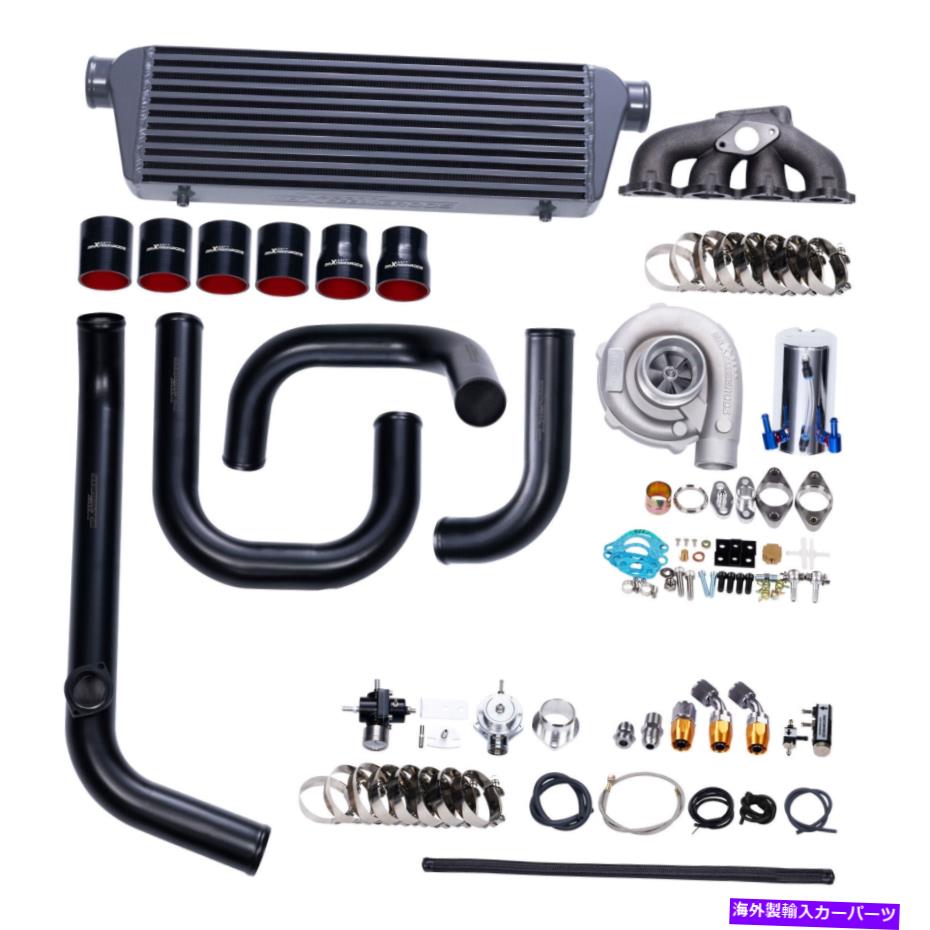 Turbo Charger 10PCSホンダシビック用ターボ充電キット1.5L 1.6L D16 +インタークーラーパイプBOV 10PCS Turbo Charger Kit for Honda Civic 1.5L 1.6L D16 D16 + Intercooler Pipe BOV