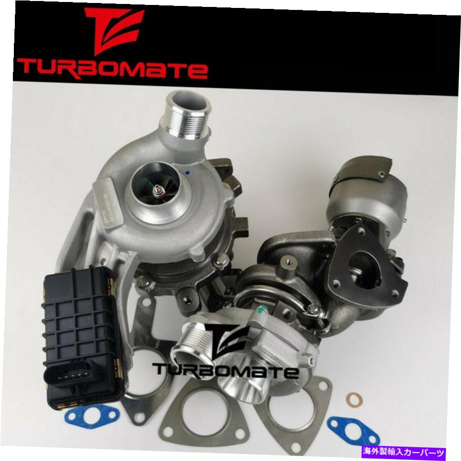 Turbo Charger Twin Rover Discovery IV Jaguar XF TDV6用ツインターボチャージャー778400 778401 Twin Turbocharger 778400 778401 for Land Rover Discovery IV Jaguar XF TDV6