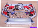 Turbo Charger ホンダユニバーサルアップグレードT3/T4ターボターボチャージャーキットステージ3 350HP 2.5 'クロム HONDA UNIVERSAL UPGRADE T3/T4 TURBO TURBOCHARGER KIT STAGE 3 350HP 2.5' CHROME