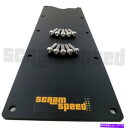 Intake Manifold LSビレットバレーカバーノックセンサー削除GEN III LS1 LS2 LS6ブラックパウダーコート LS Billet Va...