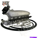 Intake Manifold 90-85mmスロットルボディ +吸気マニホールド +日産R33 R32 R34 RB25DET用燃料レール 90-85mm T...