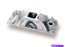 Intake Manifold Holley 300-4ストリップドミネーター吸気マニホールドキャブレット四角いボア Holley 300-4 Strip Do...