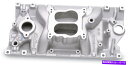 Intake Manifold Edelbrock 2116パフォーマーヴォルテック吸気マニホールドキャストストリートロッドデュアルプレーン Edelbrock...