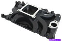 Intake Manifold Aeroflow AF6200-4000 Holden 253 308 V8のブラックシングルプレーン吸気マニホールド Aeroflow AF6200-4000 Black Single Plane Intake Manifold for Holden 253 308 V8