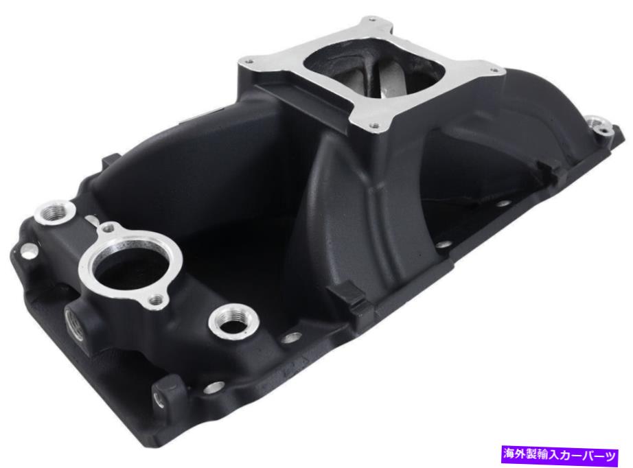 Intake Manifold aeroflow af6210-1002ブラックハイライズシングルプレーンインテークマニホールドfor bb chev v8 Aeroflow AF6210-1002 Black Hi Rise Single Plane Intake Manifold for BB Chev V8