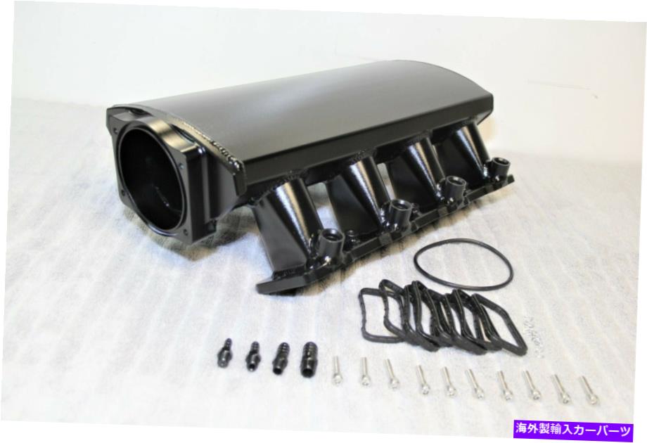 Intake Manifold 102mm T6061ロープロファイルアルミニウムLS1 LS2 LS6吸気マニホールド5.3L 6.0 5.7Lブラック 102MM T6061 LOW PROFILE ALUMINUM LS1 LS2 LS6 INTAKE MANIFOLD 5.3L 6.0 5.7L BLACK