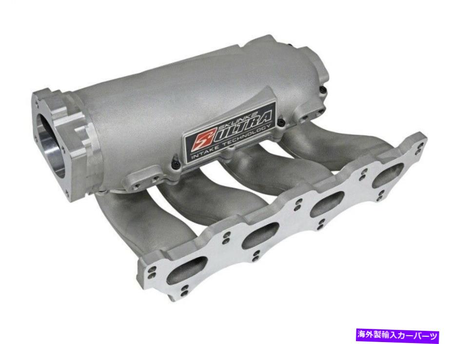 Intake Manifold Skunk2 Racing -Mazda Miata Na/nb 1.8Lのウルトラシリーズ吸気マニホールド - シルバー Skunk2 Racing - Ultra Series Intake Manifold For Mazda Miata NA/NB 1.8L - Silver