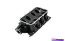 Intake Manifold Holley 300-243BKユニバーサルブラックハイラムキャブレット吸気マニホールドベース Holley 300-243BK...