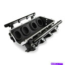 Intake Manifold Holley Intakeマニホールドベース。 Lo-Ram Black Ceramic Chevy LS1、LS2、LS6 H...