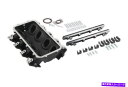 Intake Manifold Holley EFI 300-601BKデュアル燃料インジェクターLS1 LO-RAMマニホールドベース Holley EFI ...