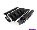 Intake Manifold Holley EFI 300-603BKデュアル燃料インジェクターLS1 LO-RAMマニホールドベース Holley EFI ...