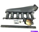 Intake Manifold DeepMotor 2JZ-GTEビレットインテークマニホールド燃料レールスロットルボディとケーブル90mm Deepmotor...