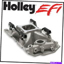 Intake Manifold Holley 300-260 EFI 4150吸気マニホールドW/Rails Chevy Small Block SBC 262...