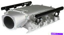 Intake Manifold Holley LS3 Lo-Ram?fiマニホールドキット、フロントフィード、シルバー、シングルインジェクター、バーストパネル ...