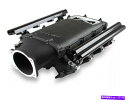 Intake Manifold Holley EFI 300-625BKデュアル燃料インジェクターLS1 LO-RAMフロントフィードEFIインテークブラック ...