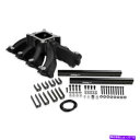 Intake Manifold Holley GM LS Intake ManifoldSplit Single Plane 4150 300-255BK HO...