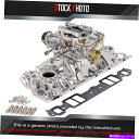 Intake Manifold 83-86 Bシリーズ用のEdelbrock EPSシングルクアドサテークマニホールドおよびキャブレター Edelbrock E...