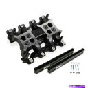 Intake Manifold Holley Intake Manifold 300-121bk; LSシリーズ用のデュアルプレーンブラックアルミニウム Hol...