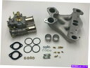Intake Manifold Mazda RX7 12a Weber 45 DCOEキャブレター変換マニホールド炭水化物 MAZDA RX7 12A WEBE...