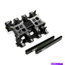 Intake Manifold Holley Intake Manifold 300-134bk; LSシリーズ用のデュアルプレーンブラックアルミニウム Hol...