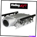Intake Manifold Holley EFI 300-680 GM LS3 L92 LO-RAMシングルインジェクター吸気吸気マニホールドW/燃料レール...