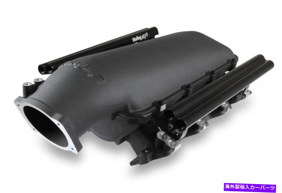Intake Manifold Holley EFI 300-624BKデュアル燃料インジェクターLS1 LO-RAMトップフィードEFI吸気マニホールド Holley EFI 300-624BK Dual Fuel Injector LS1 Lo-Ram Top-Feed EFI Intake Manifold