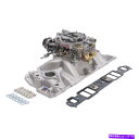 Intake Manifold Edelbrock Single Quad Manifold&Carb Kit(2021)1957-86 Small block...