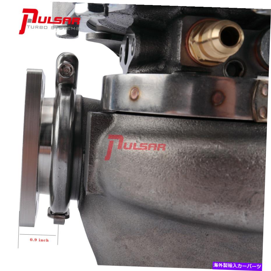 Turbo Charger パルサー5455GビレットホイールボールベアリングターボT25およびIWG HSG 0.49 A/Rアクチュエータ PULSAR 5455G Billet Wheel Ball Bearing Turbo T25 & IWG Hsg 0.49 A/R Actuator