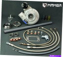 Turbo Charger 日産TD42 GQ 3 "非抗TD05H-18G 6CM T3 Vバンド用マンバGTXターボローマウント MAMBA GTX Turbo Low Mount For Nissan TD42 GQ 3" Non Anti TD05H-18G 6cm T3 V-Band