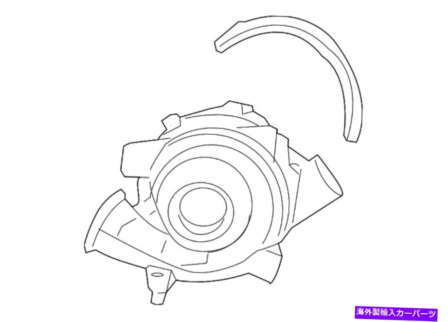 Turbo Charger 本物のフォード275lbs CB Cor fib doublewall 3c3z-6k682-ccrm Genuine Ford 275LBS Cb Cor Fib Doublewall 3C3Z-6K682-CCRM