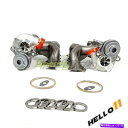 Turbo Charger ビレット6+6 v3.2 TD04 19Tツインターボチャージャー用のツインターボチャージ335i 335is E90 E92 E93 N54 Billet 6+6 V3.2 TD04 19T Twin Turbocharger For BMW 335i 335is E90 E92 E93 N54