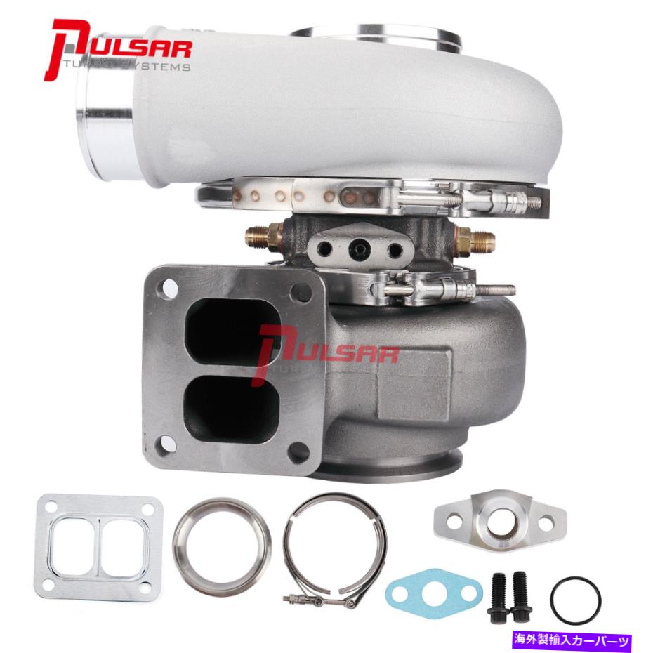 Turbo Charger パルサー7375GコンパクトボールベアリングターボビレットコンプレッサーT4分割1.28 A/R Pulsar 7375G COMPACT Ball Bearing Turbo Billet Compressor T4 Divided 1.28 A/R