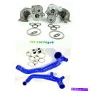 Turbo Charger ビレット6 +6 17TターボTD04L +BMW 335I 335XI 3.0L N54のアップグレード2.0インチインチインレット Billet 6+6 17T Turbo TD04L +Upgraded 2.0