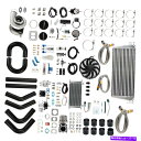 Turbo Charger GT45 Vバンドターボ充電器インタークーラーキット600+シボレーフォード4.0-6.0L用HP GT45 V-Band Turbo charger Intercooler Kit 600+HP for Chevrolet Ford 4.0-6.0L