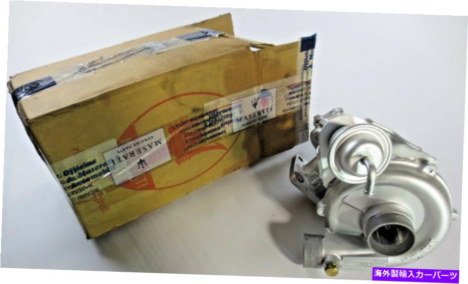 Turbo Charger Maserati 422 222 Biturbo Spyder 2.0L AM 471左ターボターボチャージャー純粋なNOS Maserati 422 222 Biturbo Spyder 2.0L AM 471 Left Turbo Turbocharger Genuine NOS