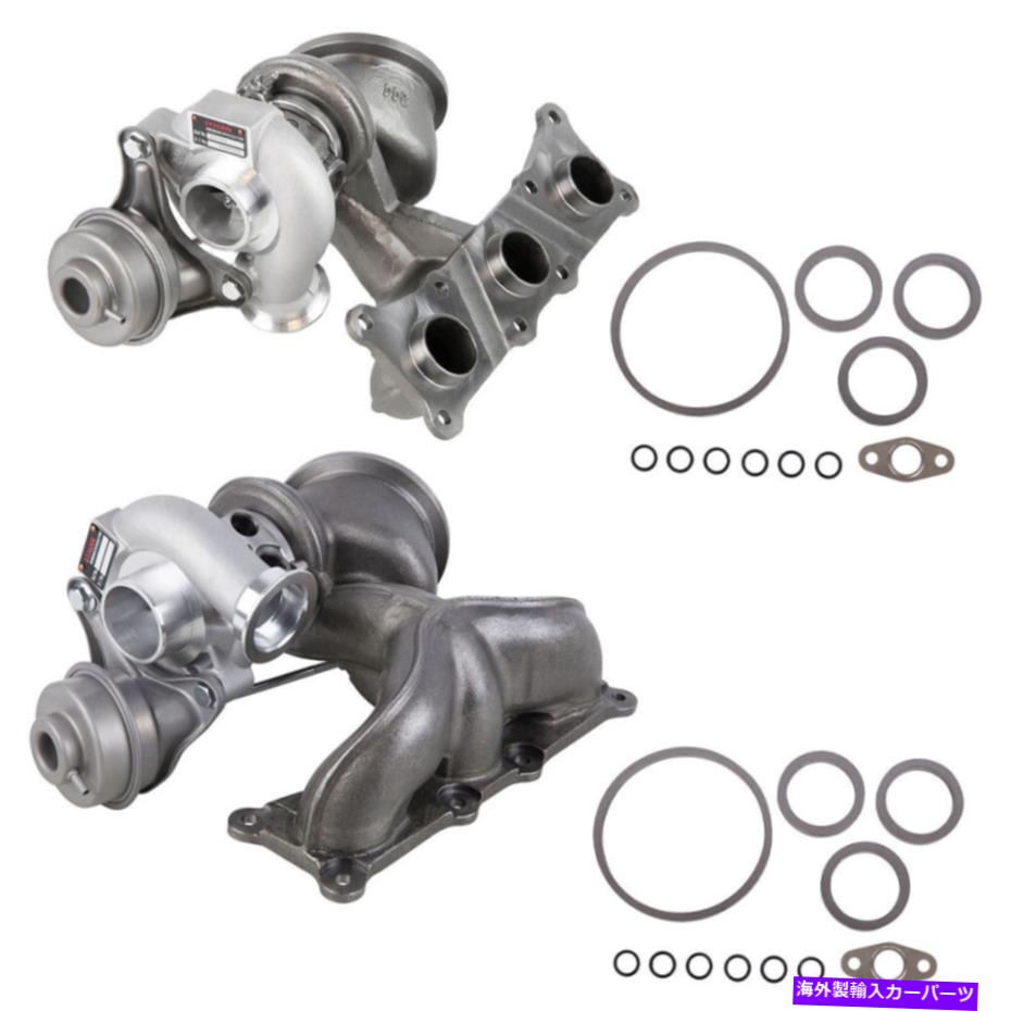 Turbo Charger BMW 135i 535xi 535i Z4用のターボチャージャーガスケット付きStigan Twin Turbo Kit Stigan Twin Turbo Kit w/ Turbocharger Gaskets For BMW 135i 535xi 535i Z4