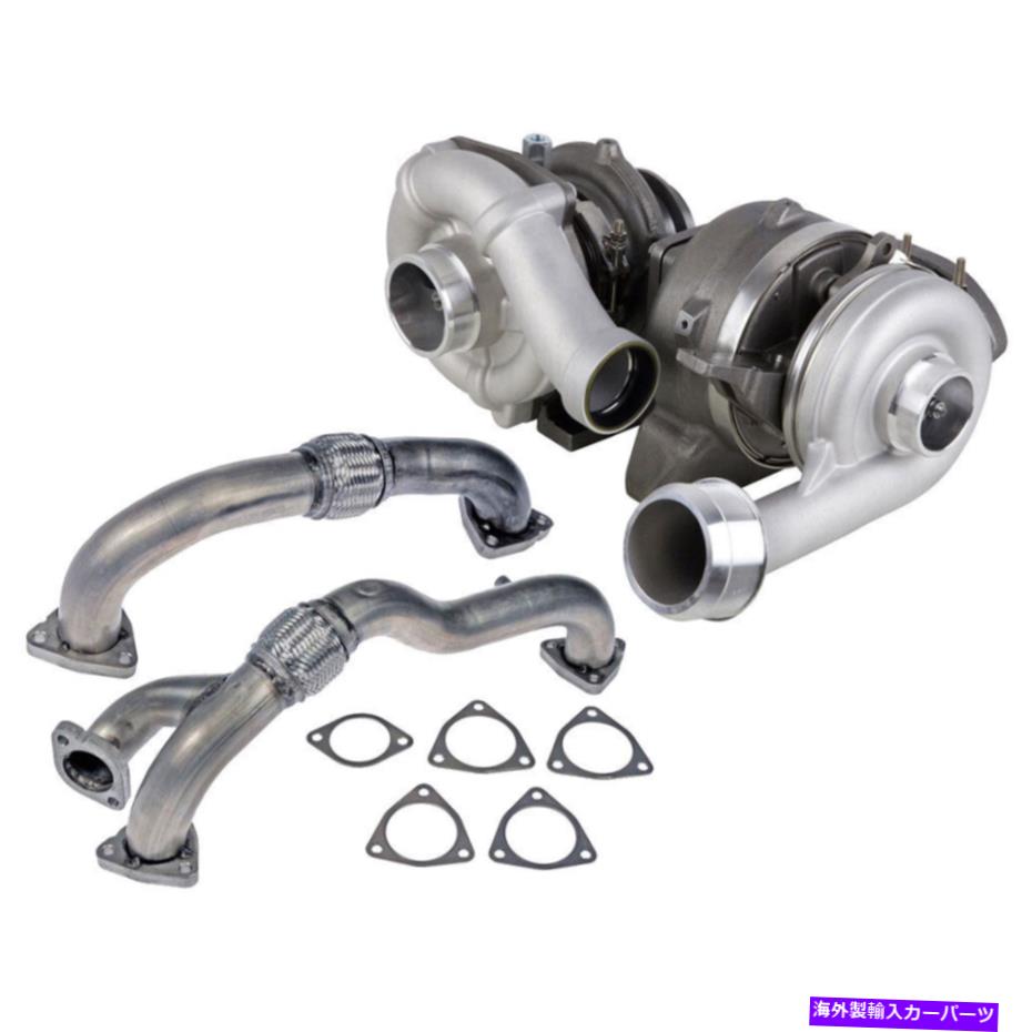 Turbo Charger Ford F250 F350 6.4LディーゼルStigan Turbo TurboCharger w/ Gaskets Uppipes Gap For Ford F250 F350 6.4L Diesel Stigan Turbo Turbocharger w/ Gaskets Up-Pipes GAP