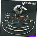 Turbo Charger マンバGTXボールベアリングターボチャージャー3 ".60 gtx3071r w/ .64 t3 v-bandとしてねじれ MAMBA GTX Ball Bearing Turbocharger 3" .60 Twisted AS GTX3071R w/ .64 T3 V-Band