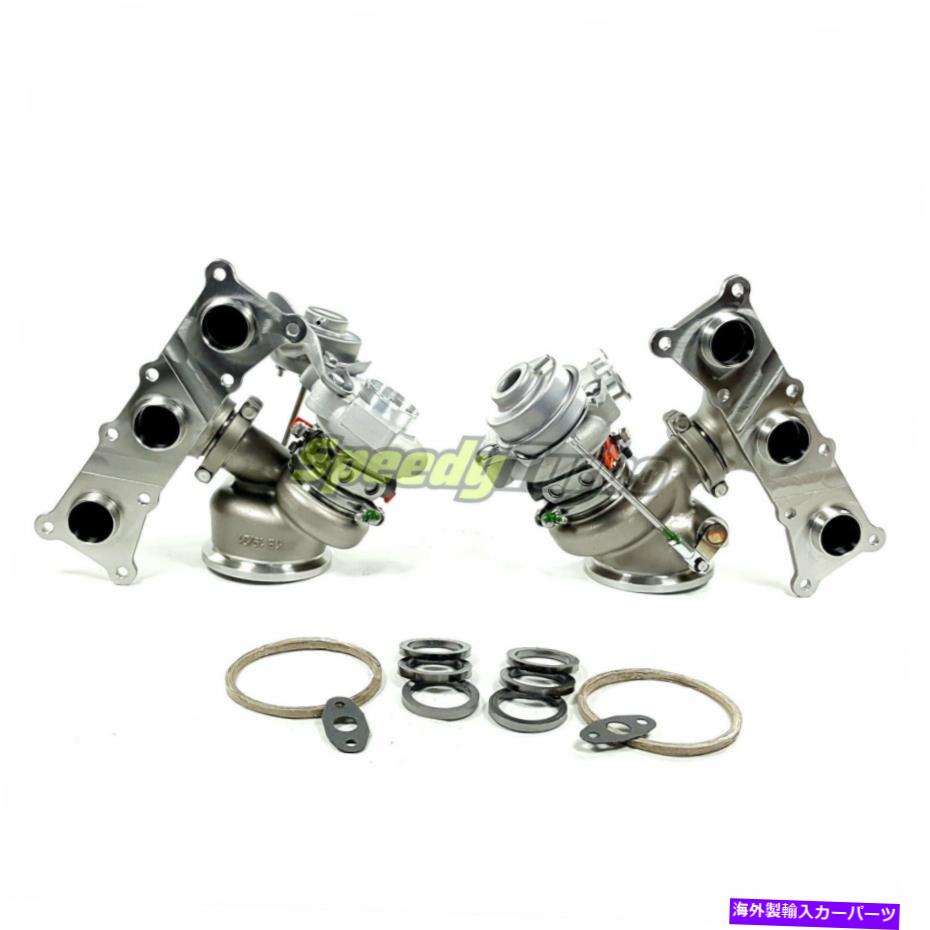Turbo Charger BMW N54B30 335i 335IS 335 XDRIVE 3.0Lの分割19T V4-2ビレット6+6ツインターボ Divided..