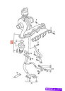Turbo Charger 本物のVW Amarok Crafter 2EA排気マニホールドターボチャージャー03L253014A Genuine VW Amarok Crafter 2EA Exhaust Manifold With Turbocharger 03L253014A