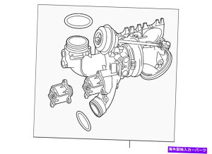 Turbo Charger 本物のメルセデスベンツ排気マニホールド276-090-33-80-80 Genuine Mercedes-Benz Exhaust Manifold 276-090-33-80-80