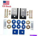 HOOD HINGES 私たちはピータービルト379フードヒンジピボットポリウレタンブッシングマウントボルトセット US Fits Peterbilt 379 Hood Hinge Pivot Polyurethane Bushing Mounting Bolt Set(2)
