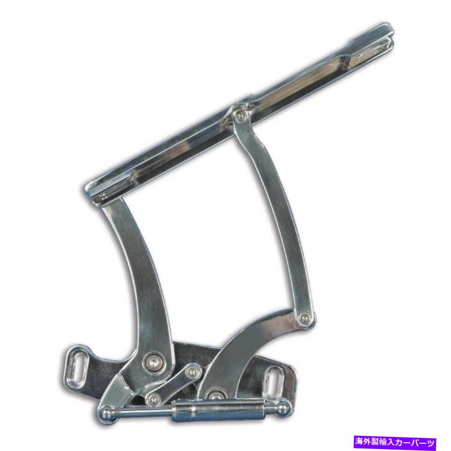 HOOD HINGES Eddie Motorsports MS149-50pアルミニウムフードヒンジ、1967-69カマロ Eddie Motorsports MS149-50P Aluminum Hood Hinges, 1967-69 Camaro